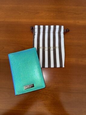 henri bendel Galactic Petrol Passport Cover